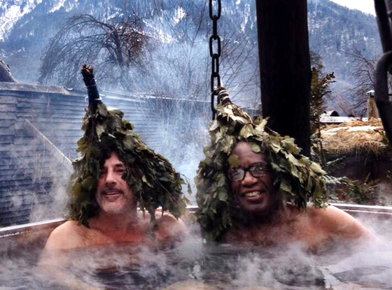 Al Roker, Matt Lauer, Sochi Al Roker, Matt Lauer, Sochi
